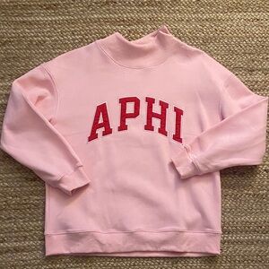 Alpha Phi Sorority Mockneck Sweatshirt